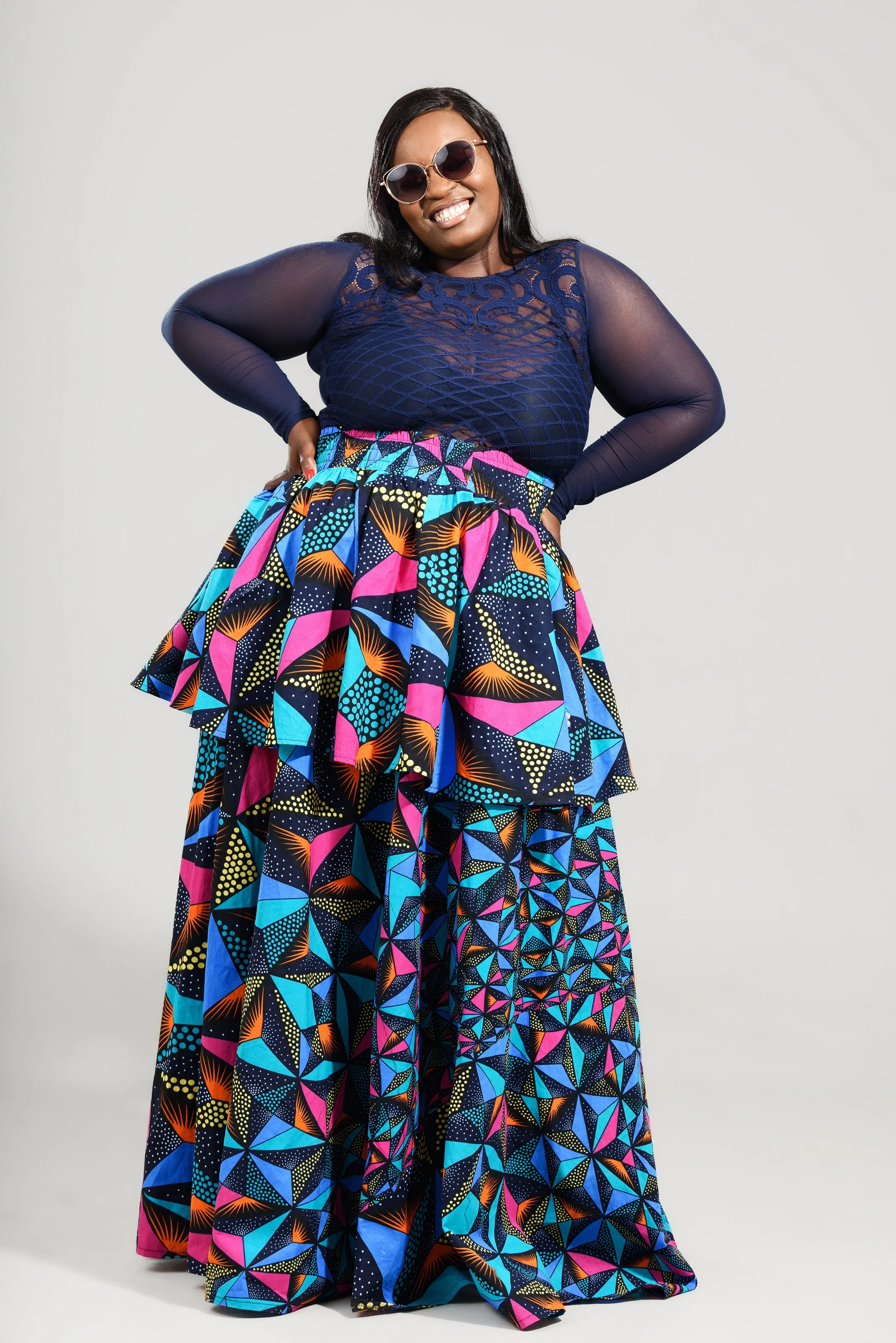 Ladies - The Nefertiti Dress Long (Kumkanikazi)