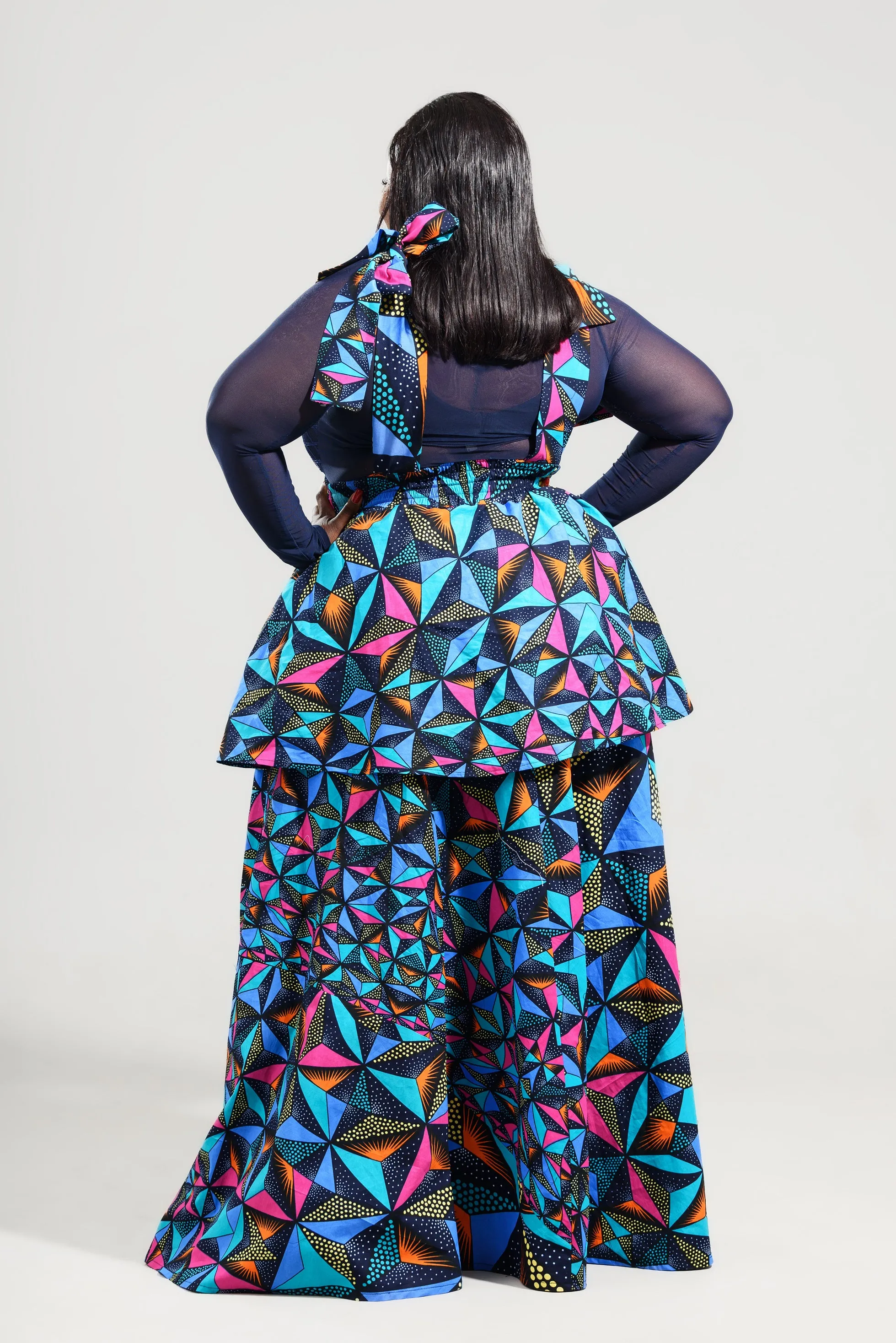 Ladies - The Nefertiti Dress Long (Kumkanikazi)