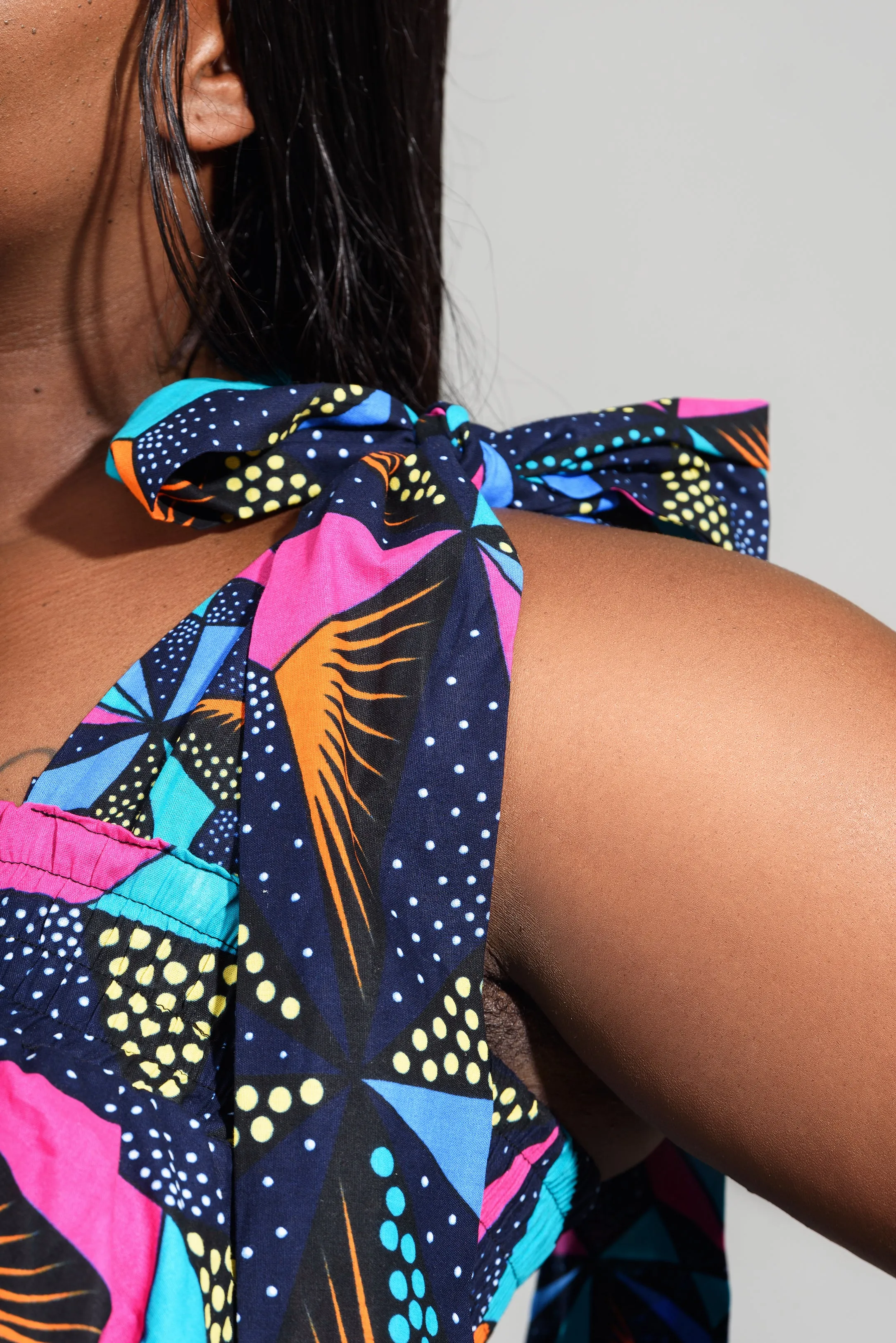 Ladies - The Nefertiti Dress Long (Kumkanikazi)