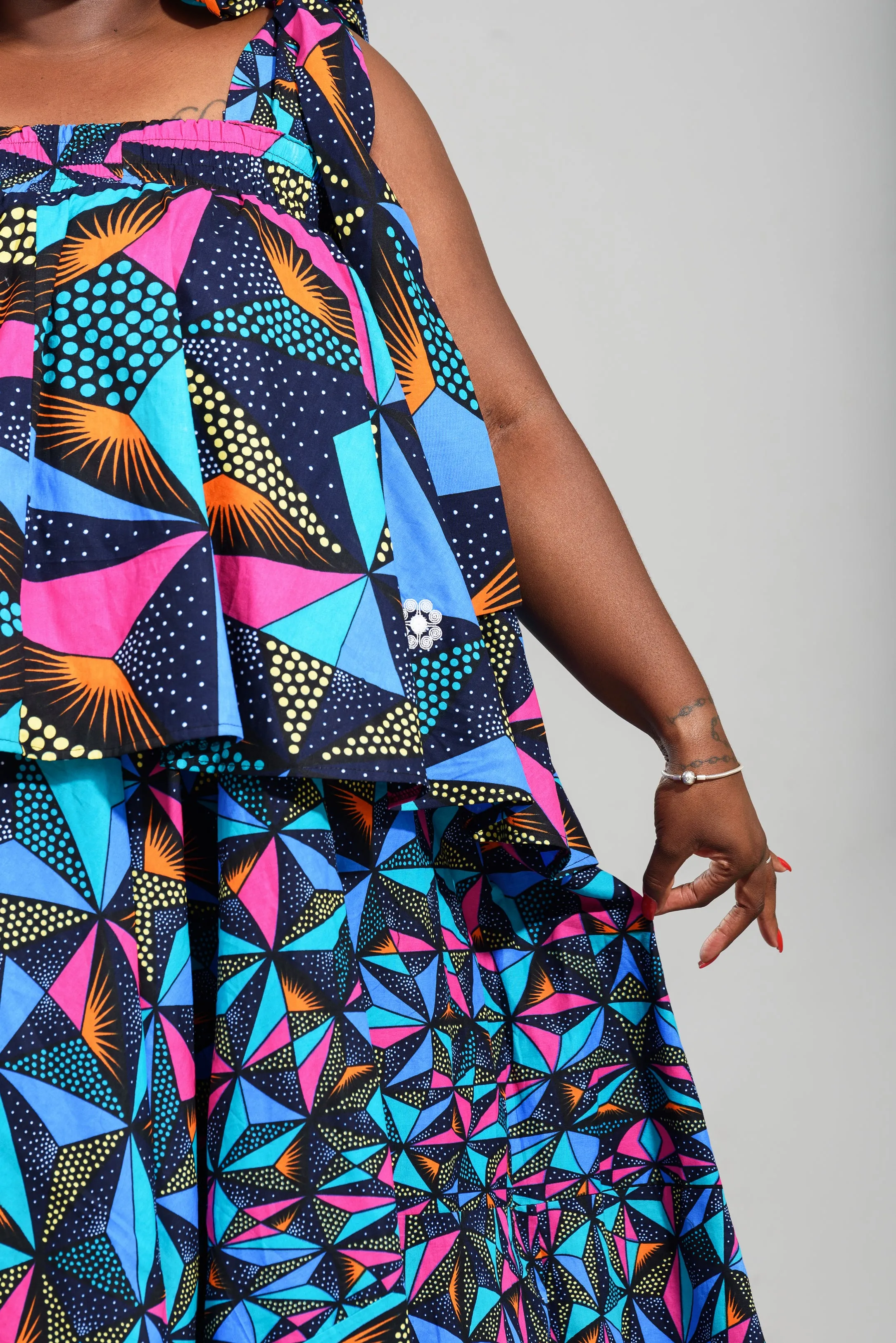 Ladies - The Nefertiti Dress Long (Kumkanikazi)