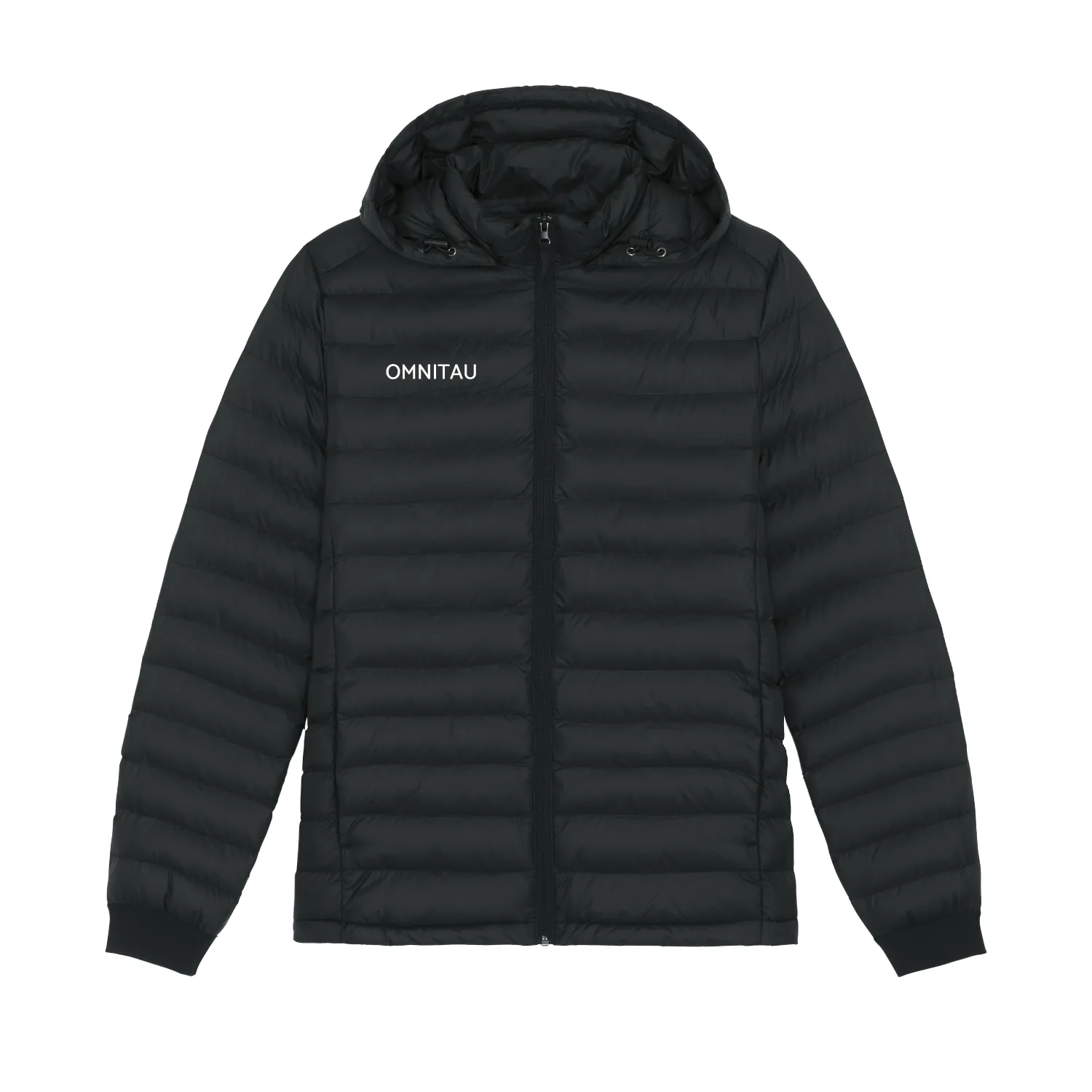 Omnitau Men's Team Sports Recycled Padded Jacket - Black