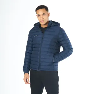 Omnitau Men's Team Sports Recycled Padded Jacket - French Navy