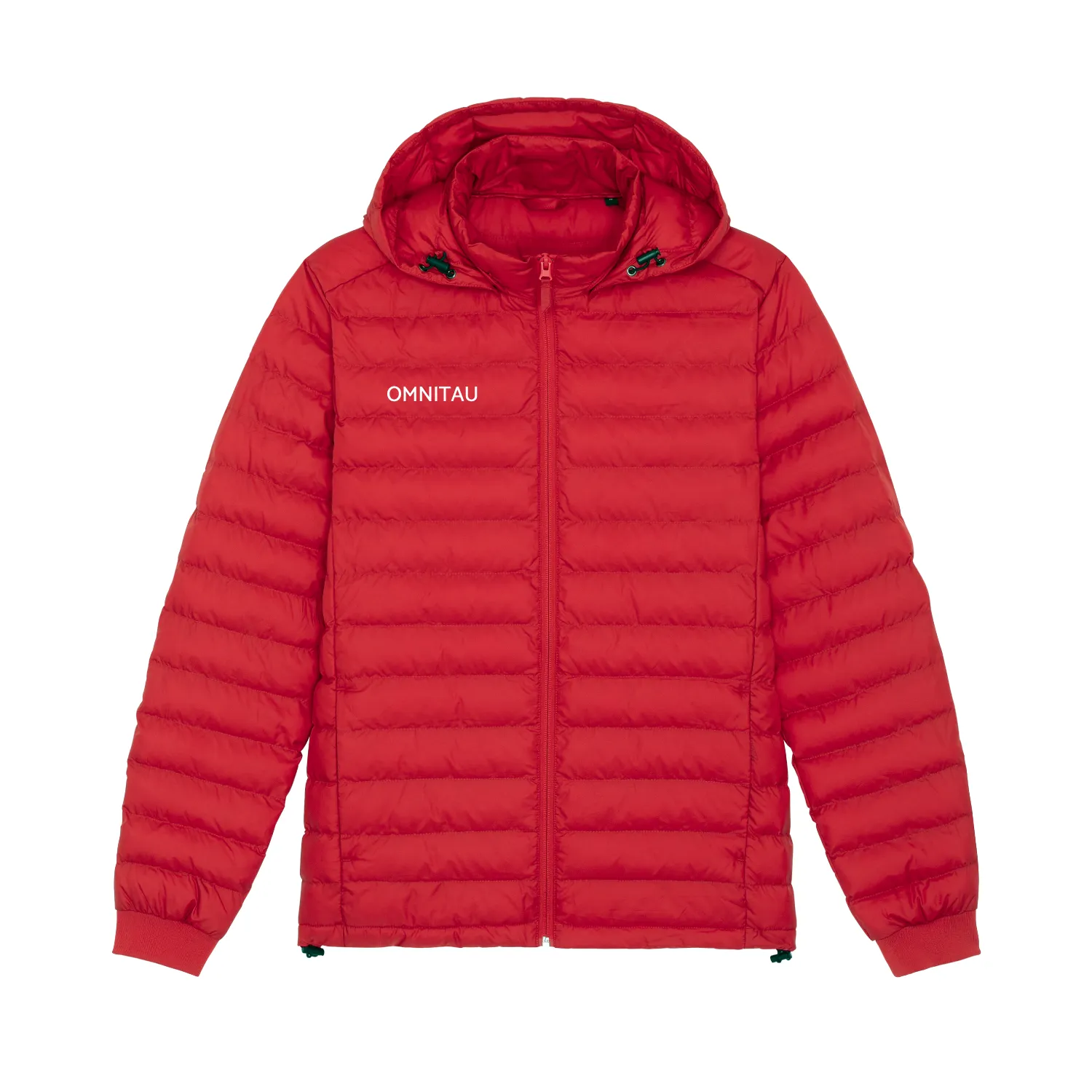 Omnitau Men's Team Sports Recycled Padded Jacket - Red