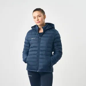 Omnitau Women's Team Sports Recycled Padded Jacket - French Navy