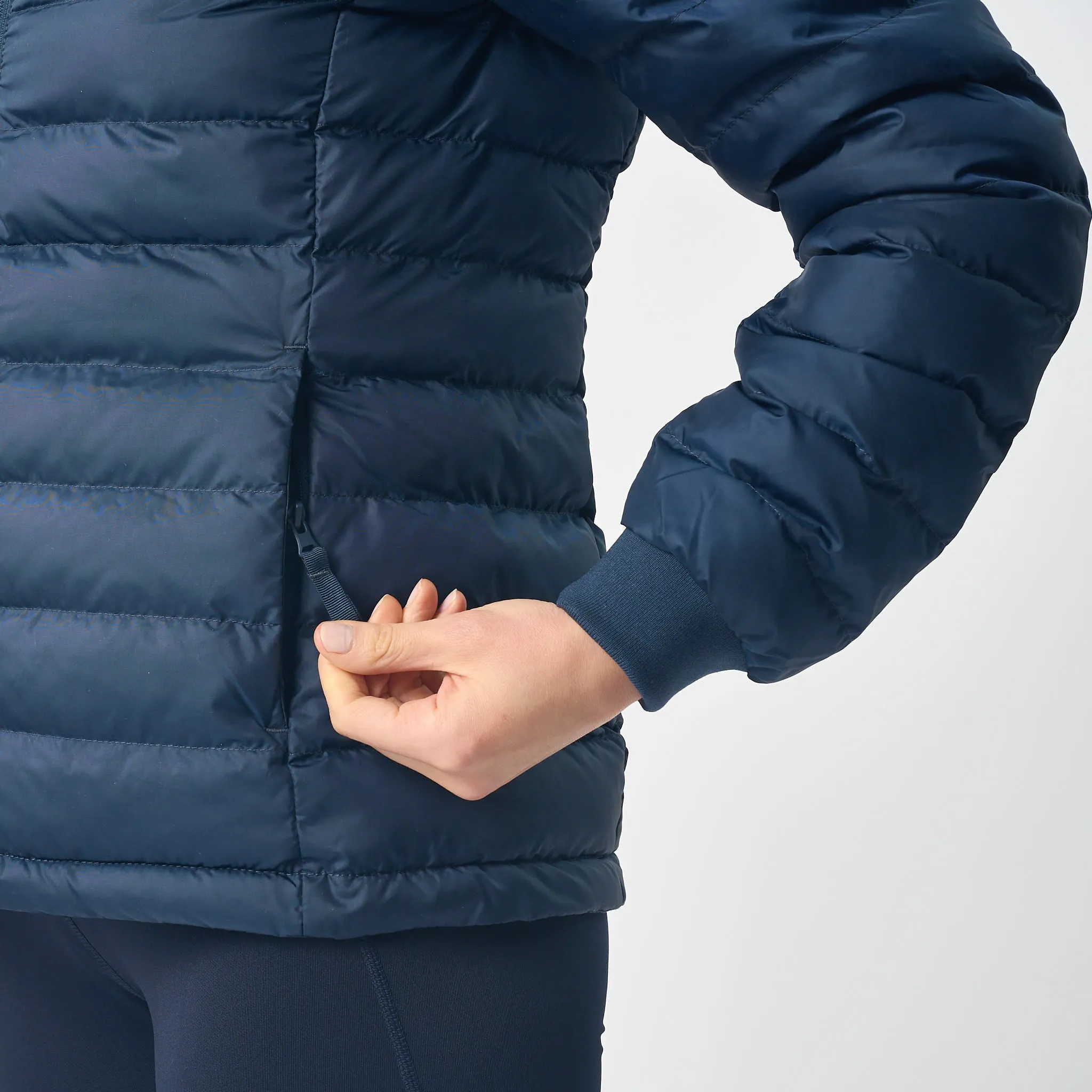 Omnitau Women's Team Sports Recycled Padded Jacket - French Navy