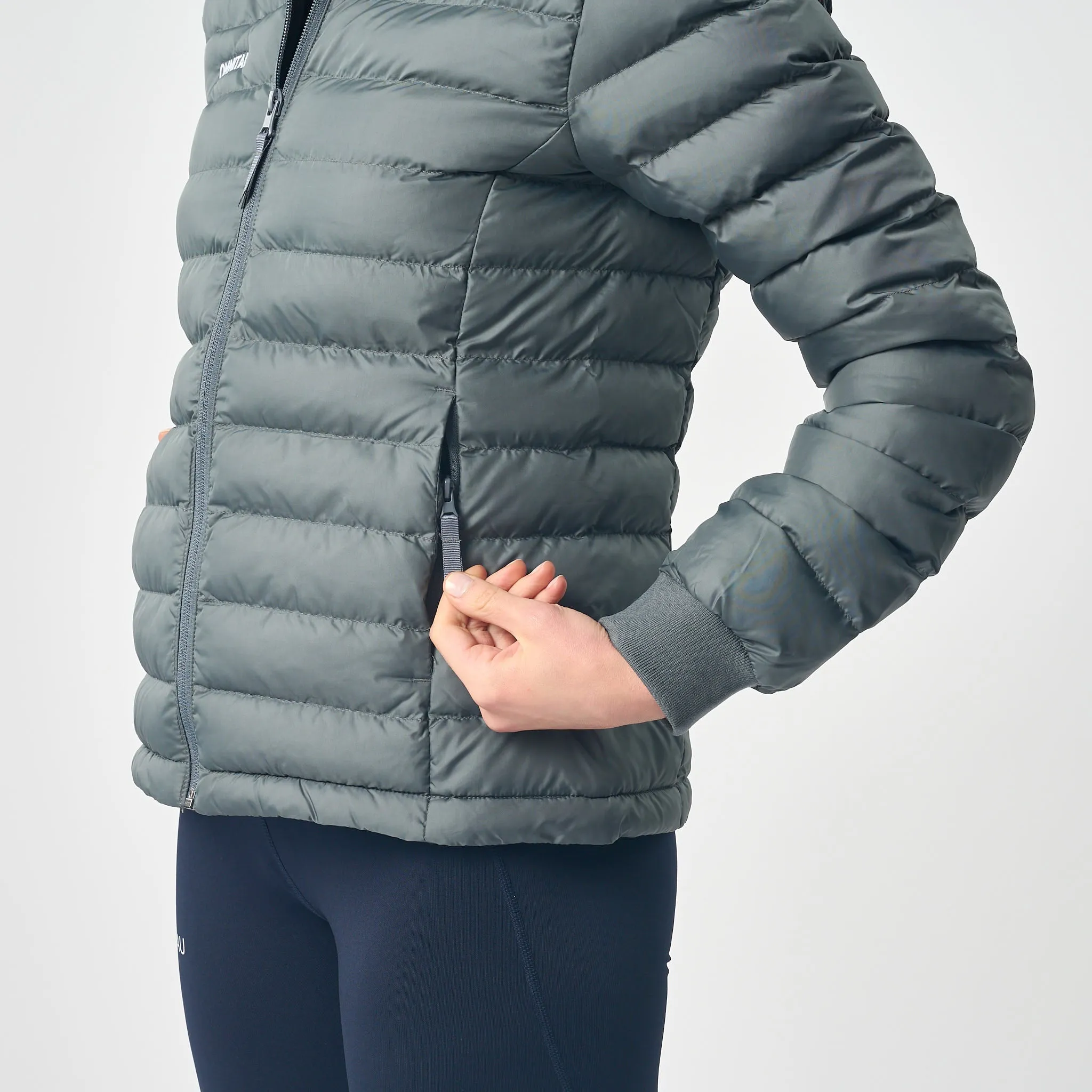 Omnitau Women's Team Sports Recycled Padded Jacket - Metal Grey