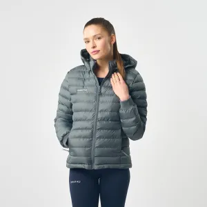 Omnitau Women's Team Sports Recycled Padded Jacket - Metal Grey