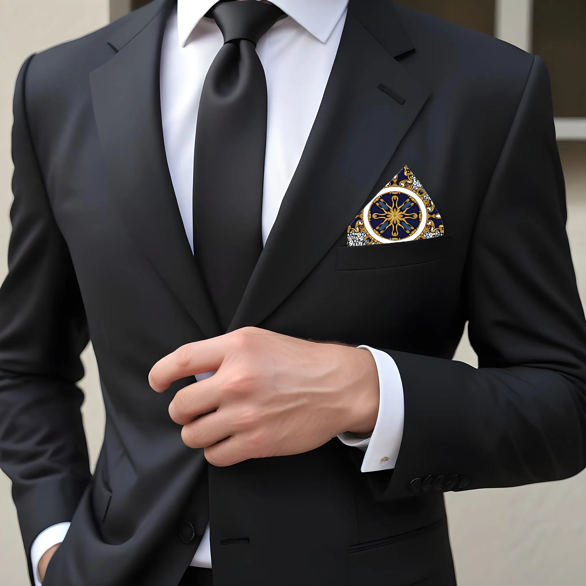 PREMIUM LUXURY POCKET SQUARE - LUXURY VINTAGE